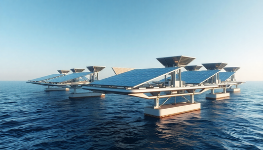 Estruturas Flutuantes de Aço: A Solução Sustentável para a Energia Solar Oceânica