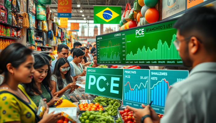 Índice de preços de Gastos com Consumo (PCE) e o Futuro da Economia Brasileira