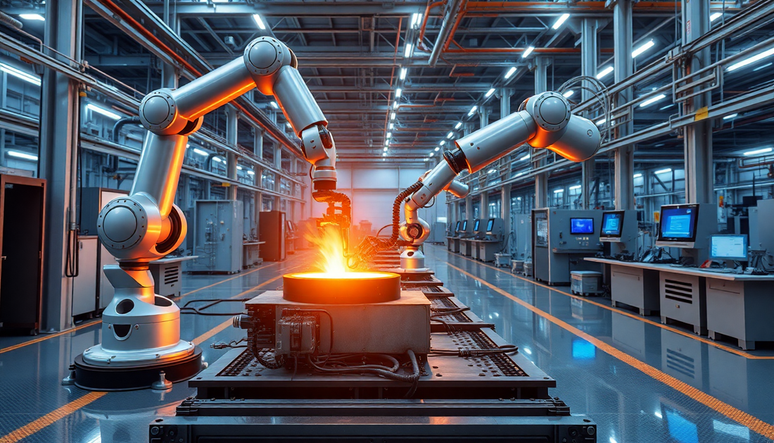 Automação Robótica Revoluciona a Produção de Aço