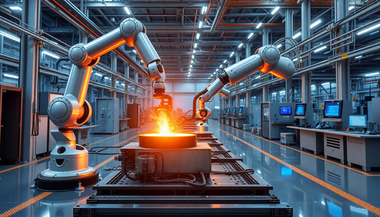 Automação Robótica Revoluciona a Produção de Aço