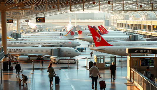 Quando as companhias aéreas ocidentais se retiram da China