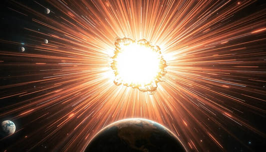 Explosão de uma Supernova e seu impacto na vida na Terra