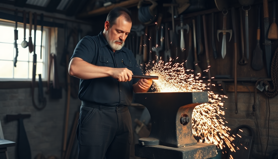 Aço de Alto Carbono: Material perfeito para Forjadores Amadores