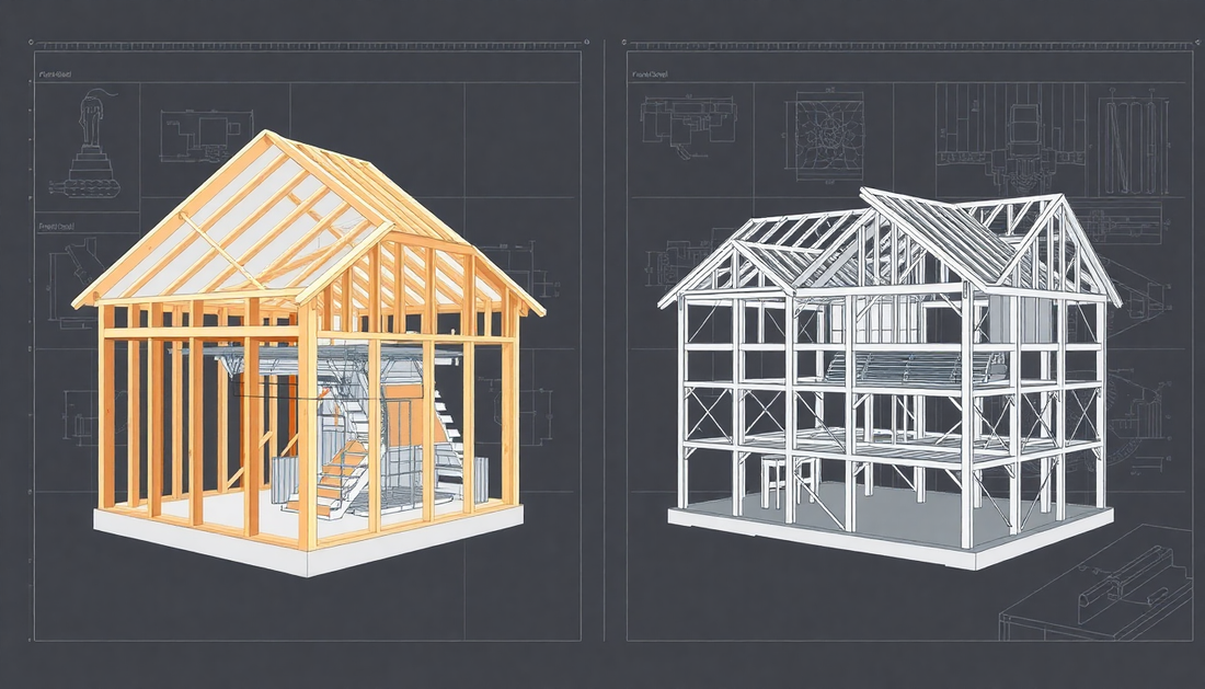 Light Steel Framing vs. Estruturas de Aço Tradicionais: Qual a melhor opção para sua Construção?
