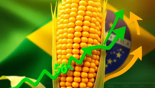 O Indicador do milho Esalq/BM&FBovespa atinge novo recorde em 2024