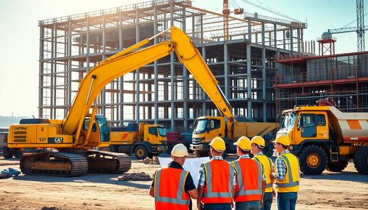 Construção em Evolução: Caçambas, HVAC e Projetos Elétricos