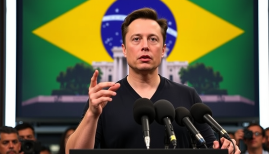 A 'guerra' entre Elon Musk e o STF: Impactos na bolsa brasileira