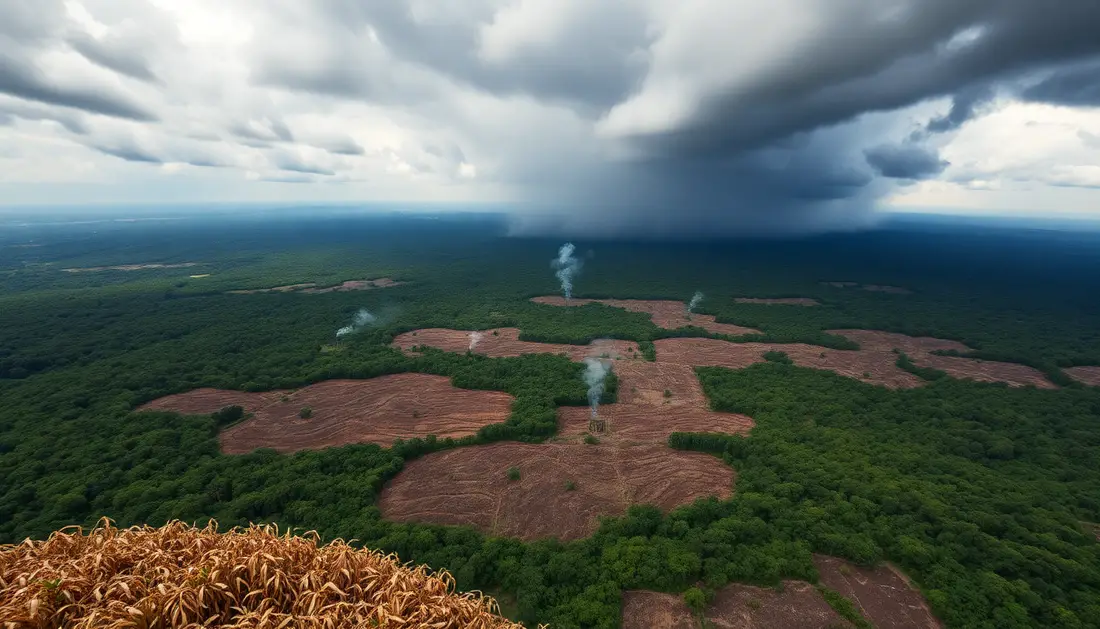 Preço do Desmatamento: Amazônia está afetando a Produção Agrícola