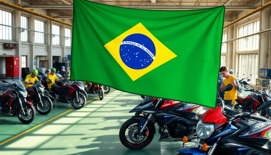 Retomada histórica da Indústria de Motos no Brasil