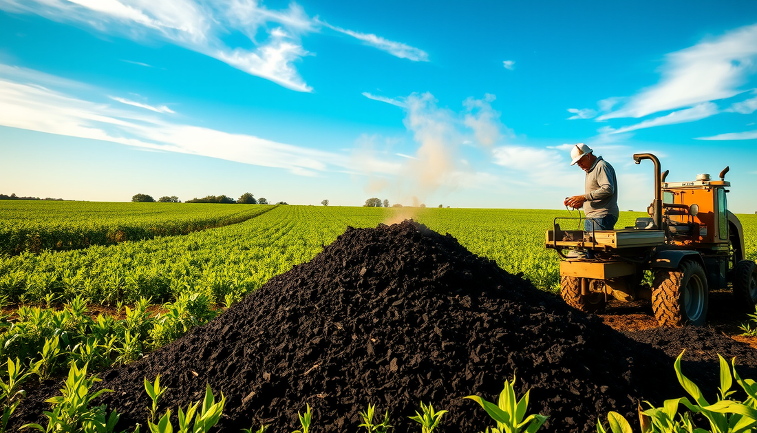 Como Transformar Resíduos Agrícolas em Carbono Negativo