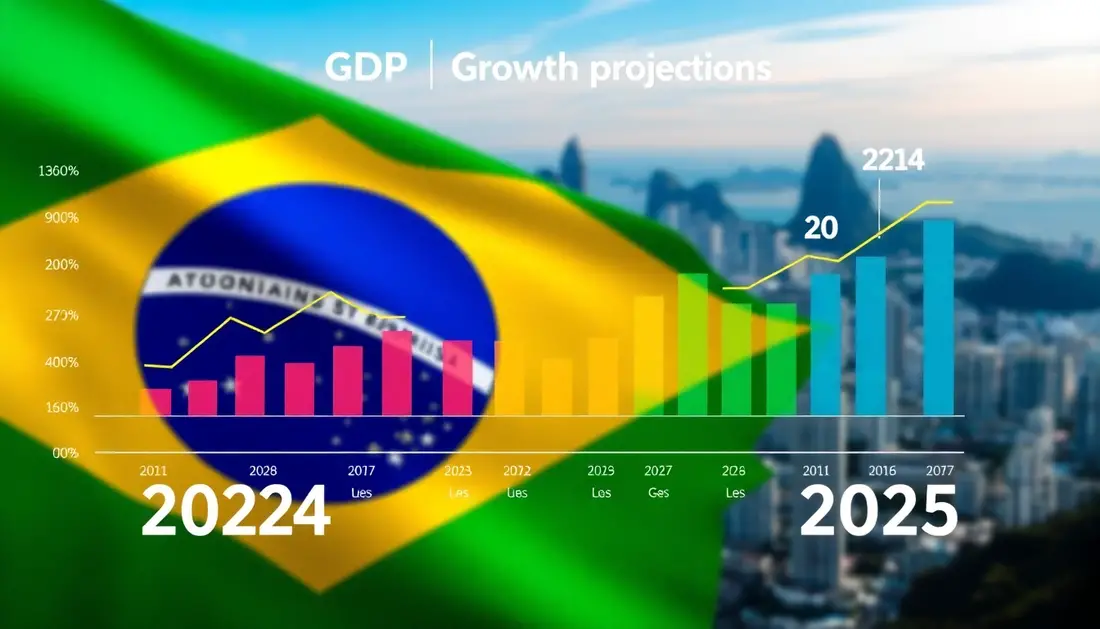 Ipea revisa projeção de crescimento do PIB brasileiro para 2024 e 2025