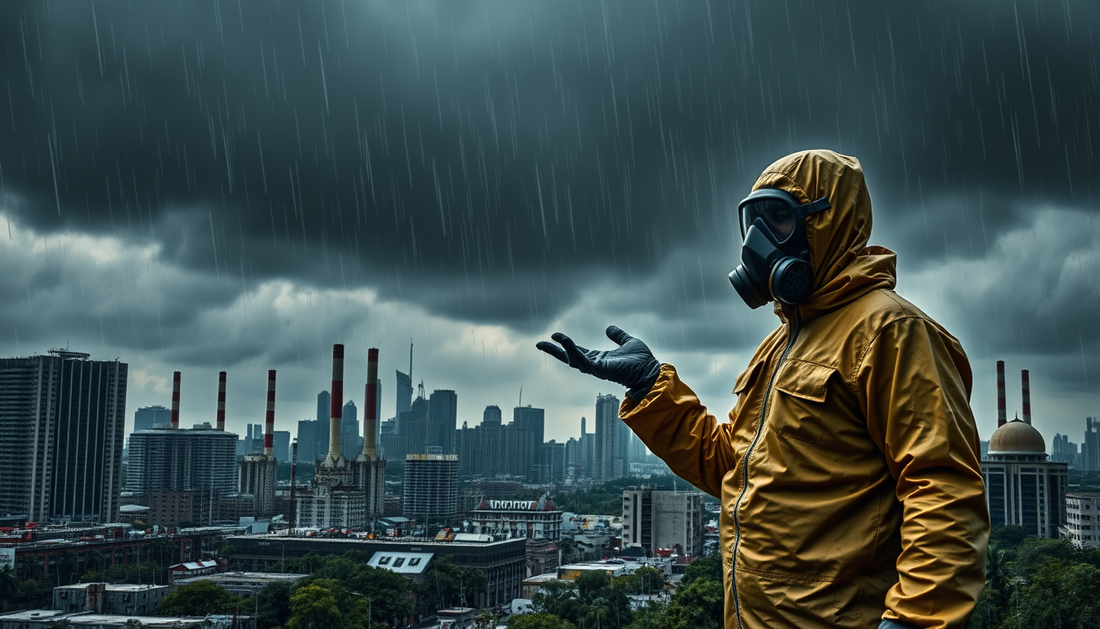 Chuva Preta: Fenômeno Tóxico que ameaça a Saúde e o Meio Ambiente