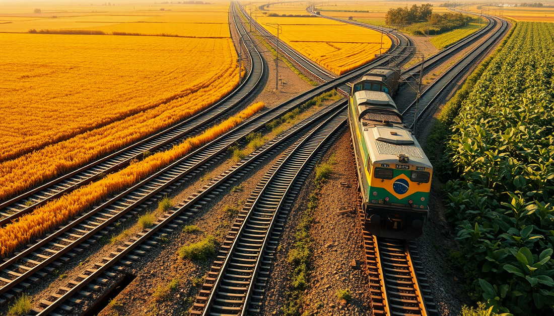 Rumo Logística: Investimentos em Ferrovias de Aço impulsionam Exportações Agrícolas