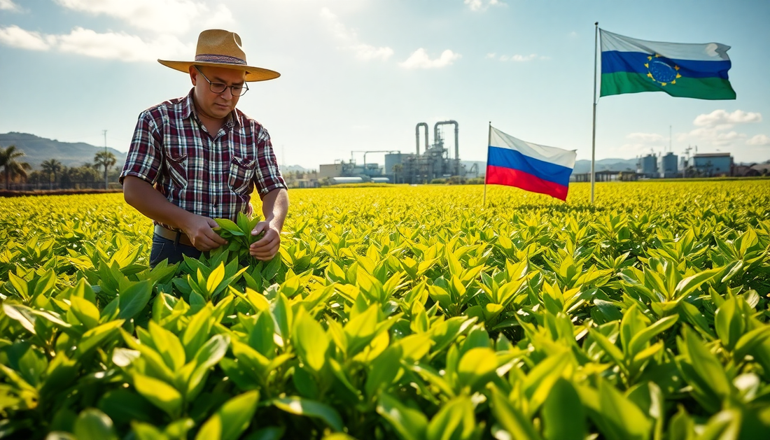 A Rússia abre mercado para a erva-mate brasileira