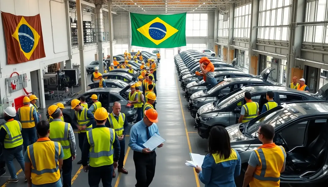 Produção Automotiva brasileira em destaque: Desafios e oportunidades