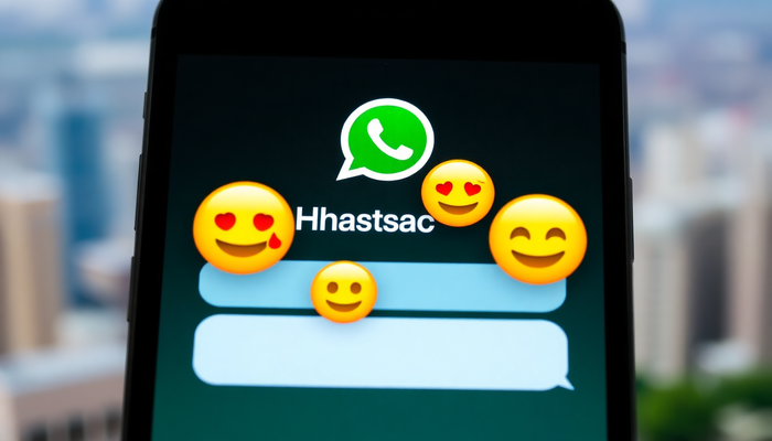 WhatsApp está testando novos recursos para facilitar as respostas com emojis