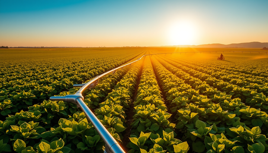 Valmont com Sistemas de Irrigação em Aço Inoxidável