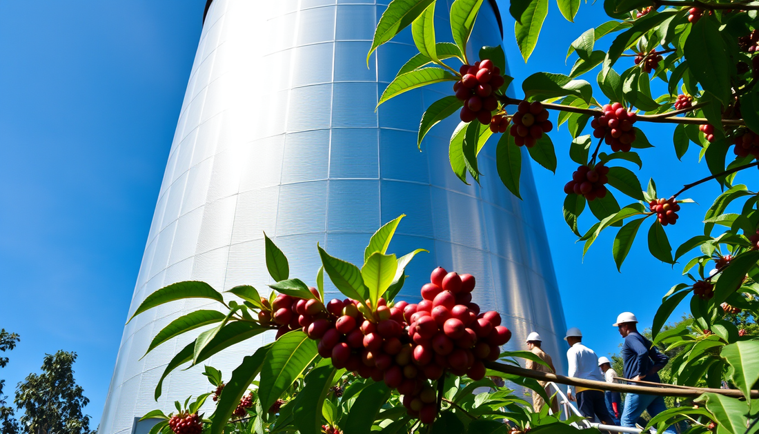 Nestlé aposta no Aço para Armazenagem de Café