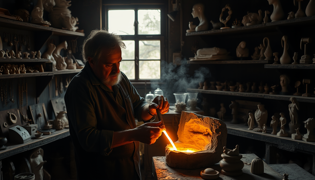 A Magia da Fundição em Moldes de Gesso: Usos Versáteis na Joalheria e Arte