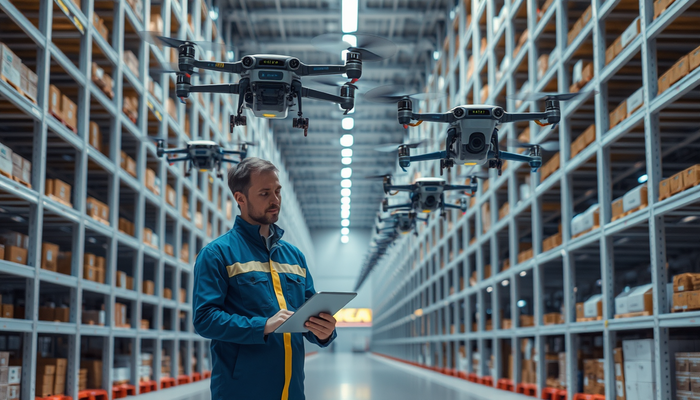 Como os drones estão transformando a gestão de inventário da Ikea