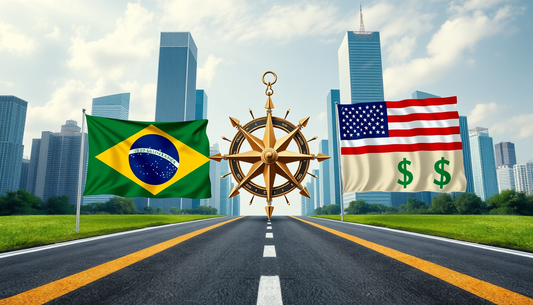 A Encruzilhada Econômica: Divergência entre Brasil e EUA nas Taxas de Juros