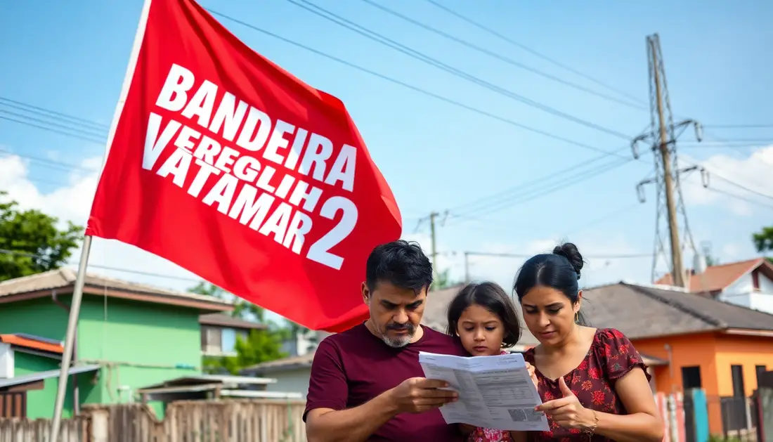 A Bandeira Vermelha Patamar 2 e o Impacto na Conta de Luz