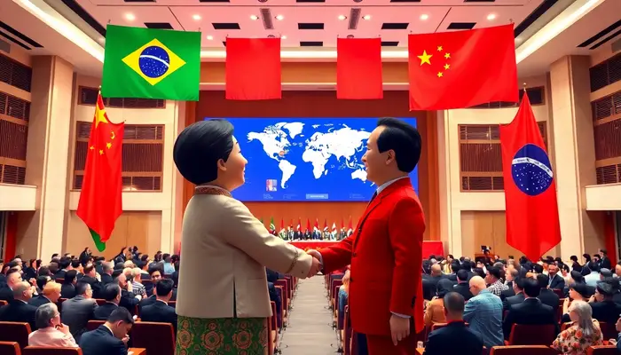 Relações entre Brasil e China: Cooperação estratégica para um futuro compartilhado