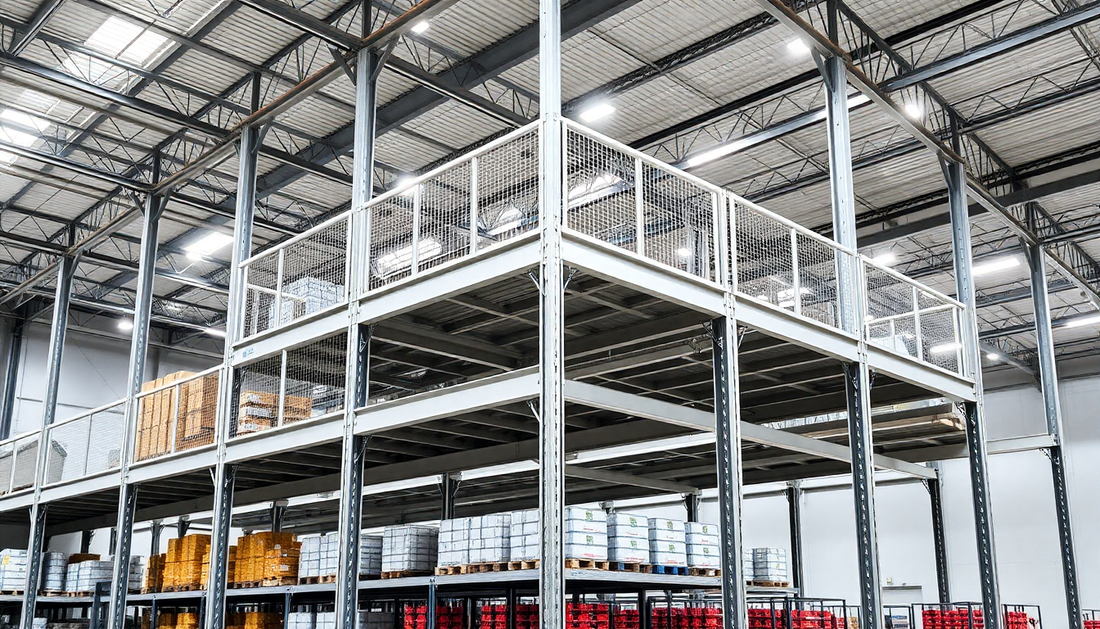 Mezaninos Metálicos: Soluções Eficientes para Otimizar o Espaço