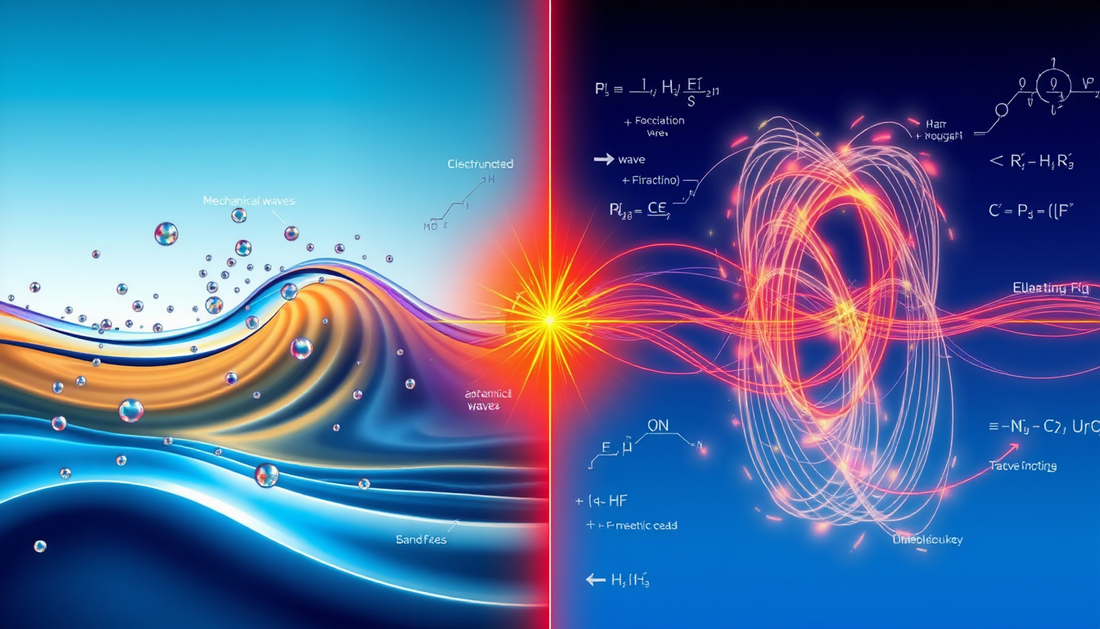 Ondas Mecânicas vs. Ondas Eletromagnéticas: Entendendo as Diferenças Fundamentais