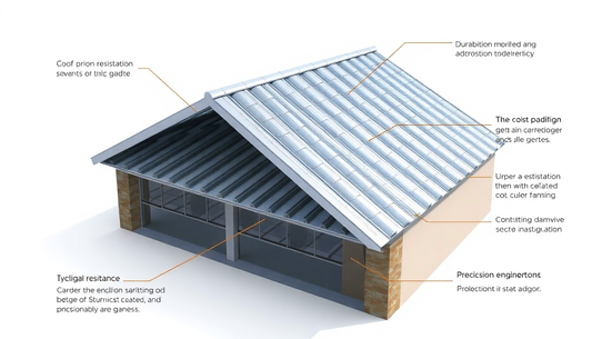 Vantagens das Telhas Galvanizadas na Construção Civil