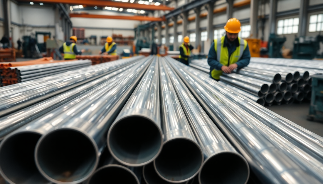 Tubos Galvanizados: Solução Resistente e Duradoura