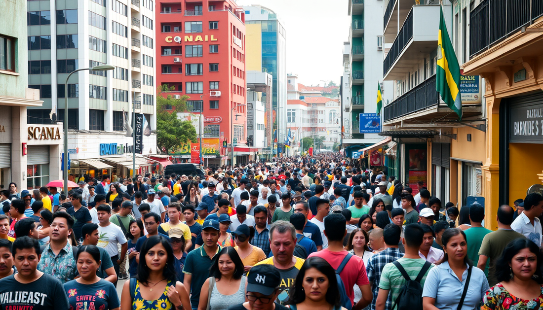 População brasileira atinge 212,6 milhões de habitantes, segundo IBGE