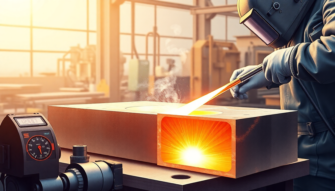 A Importância do Pré-Aquecimento na Soldagem de Materiais Espessos e de Alta Liga