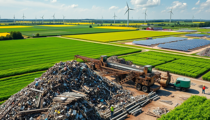 Reciclagem de Aço e sua Importância para a Sustentabilidade no Agronegócio