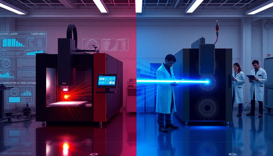 CO2 vs. Laser de Fibra: Qual é o melhor?