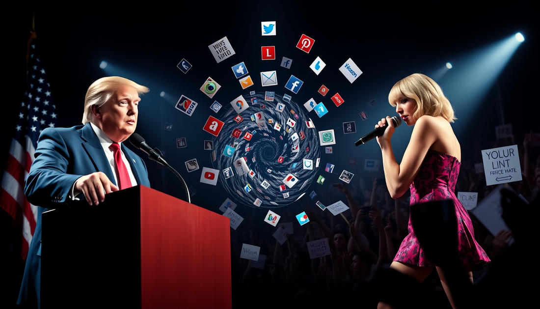 A Polêmica entre Donald Trump e Taylor Swift