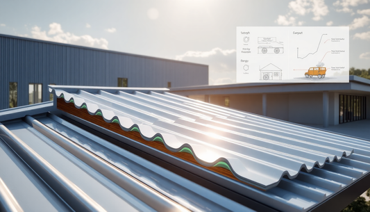 Telhas Metálicas: Durabilidade, Versatilidade e Eficiência Energética
