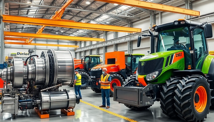 Exportação de Equipamentos Agrícolas cresce 15% com destaque para Componentes em Aço