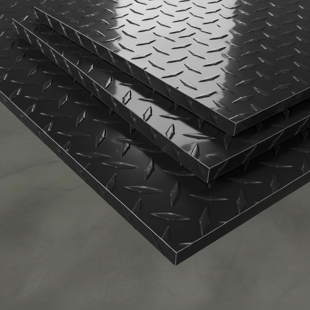 Chapa de Piso Xadrez 1/4" Aço Carbono