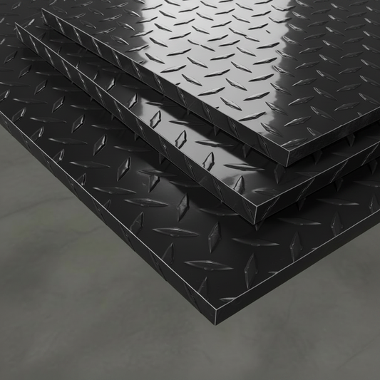 Chapa de Piso Xadrez 1/4" Aço Carbono